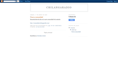 Desktop Screenshot of chilangaradio.blogspot.com
