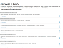 Tablet Screenshot of mcgyverisback.blogspot.com