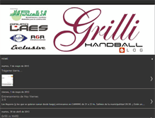 Tablet Screenshot of handballgrande.blogspot.com