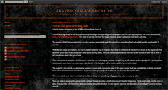 Desktop Screenshot of gravediggerslocal.blogspot.com