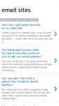 Mobile Screenshot of 12email-sites.blogspot.com