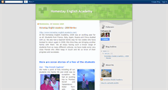 Desktop Screenshot of homestay-english-academy.blogspot.com