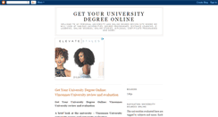 Desktop Screenshot of getyouruniversitydegreeonline.blogspot.com