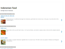 Tablet Screenshot of amazingindonesianfood.blogspot.com