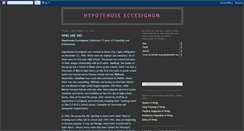 Desktop Screenshot of hypotenuse-eccesignum.blogspot.com