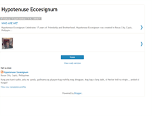 Tablet Screenshot of hypotenuse-eccesignum.blogspot.com