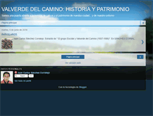 Tablet Screenshot of historiavalverde.blogspot.com