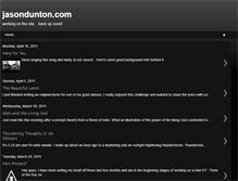 Tablet Screenshot of jasondunton.blogspot.com