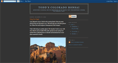 Desktop Screenshot of coloradobonsai.blogspot.com