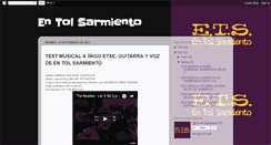 Desktop Screenshot of entolsarmiento.blogspot.com