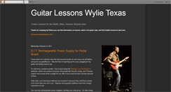 Desktop Screenshot of guitarlessonswylietexas.blogspot.com