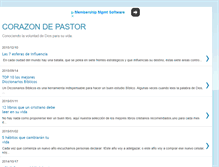 Tablet Screenshot of corazondepastor.blogspot.com