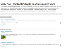 Tablet Screenshot of huntsvillegreenplan.blogspot.com