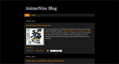 Desktop Screenshot of animenineblog.blogspot.com