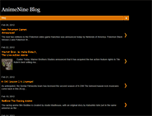Tablet Screenshot of animenineblog.blogspot.com