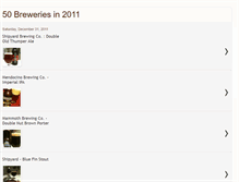 Tablet Screenshot of 50brews.blogspot.com