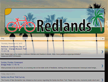 Tablet Screenshot of bikeredlands.blogspot.com