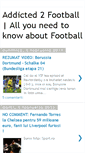 Mobile Screenshot of addicted2football.blogspot.com