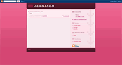 Desktop Screenshot of j-e-n-n-i-f-e-r.blogspot.com