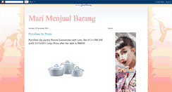 Desktop Screenshot of jimah-jual-barang.blogspot.com