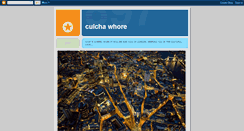 Desktop Screenshot of culchawhore.blogspot.com