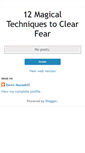 Mobile Screenshot of clearthefearebook.blogspot.com