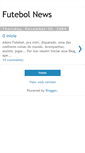 Mobile Screenshot of futebolnews.blogspot.com