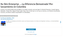 Tablet Screenshot of nuskin-colombia.blogspot.com