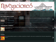 Tablet Screenshot of navegaciones.blogspot.com