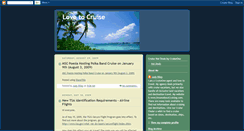 Desktop Screenshot of love2cruisemeetup.blogspot.com