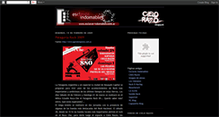 Desktop Screenshot of esclavosindomables.blogspot.com