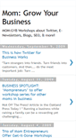 Mobile Screenshot of momgrowyourbusiness.blogspot.com