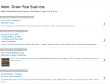 Tablet Screenshot of momgrowyourbusiness.blogspot.com