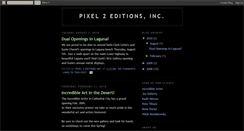 Desktop Screenshot of pixel2editions.blogspot.com