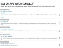 Tablet Screenshot of ossokstercihsonuclari.blogspot.com