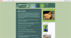 Desktop Screenshot of featherednest.blogspot.com