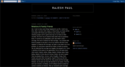 Desktop Screenshot of krajeshpaul.blogspot.com