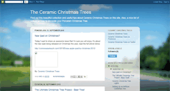 Desktop Screenshot of ceramicchristmastrees.blogspot.com