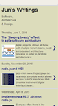 Mobile Screenshot of juriswritings.blogspot.com