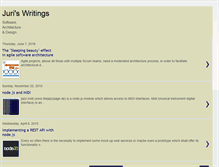 Tablet Screenshot of juriswritings.blogspot.com