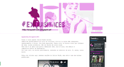 Desktop Screenshot of exquisit-ices.blogspot.com