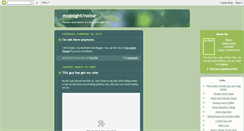 Desktop Screenshot of midnightnoise.blogspot.com
