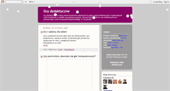 Desktop Screenshot of grydydaktyczne.blogspot.com