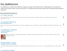 Tablet Screenshot of grydydaktyczne.blogspot.com