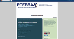 Desktop Screenshot of etebraxcursosconectados.blogspot.com