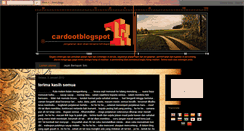 Desktop Screenshot of cardoot.blogspot.com
