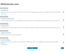 Tablet Screenshot of mittinternetcom.blogspot.com