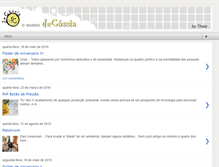 Tablet Screenshot of mundodecassia.blogspot.com