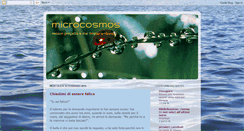 Desktop Screenshot of microcosmos-reloaded.blogspot.com