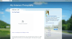 Desktop Screenshot of ally-anderson-photography.blogspot.com